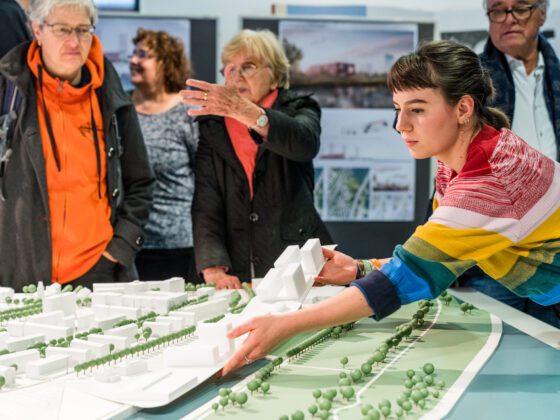 Stadtwerkstatt Elbbrücken am 16.11.2019 im Museum BallinStadt auf der Veddel